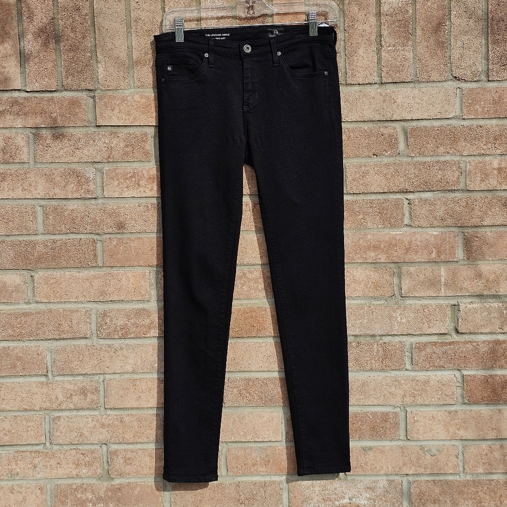 Adriano Goldschmied black denim skinny leg jeans - Picture 4 of 9